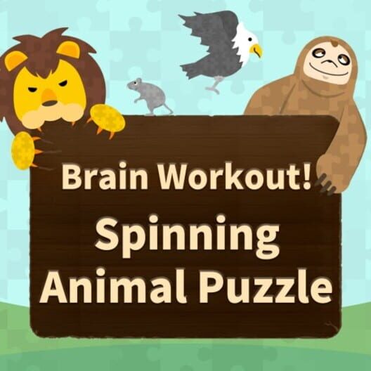 Brain Workout! Spinning Animal Puzzle