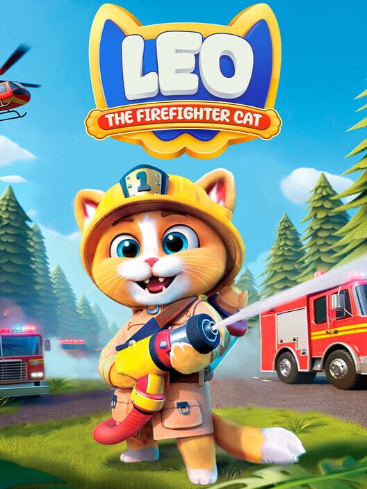 Leo the Firefighter Cat