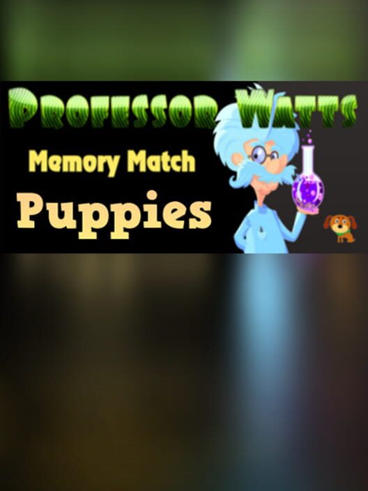 Professor Watts Memory Match: Puppies