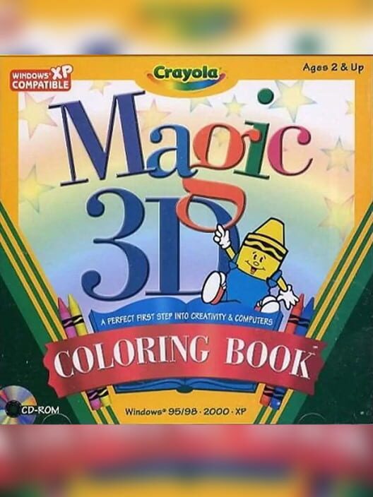 Crayola Magic 3D Coloring Book