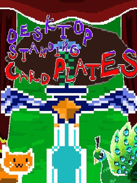 Desktop Standing Card Plates