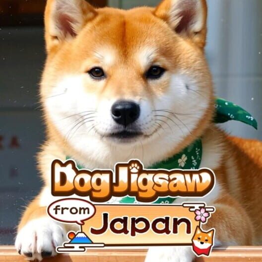 Dog Jigsaw from Japan
