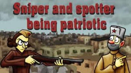 Sniper and Spotter Being Patriotic