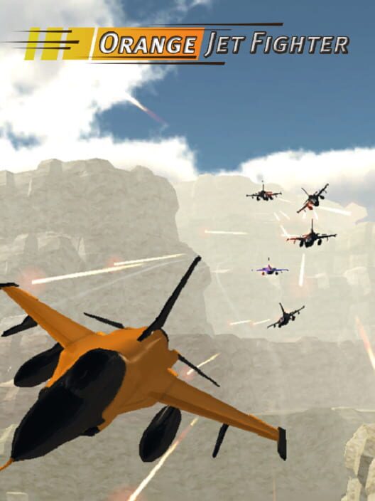 Orange Jet Fighter
