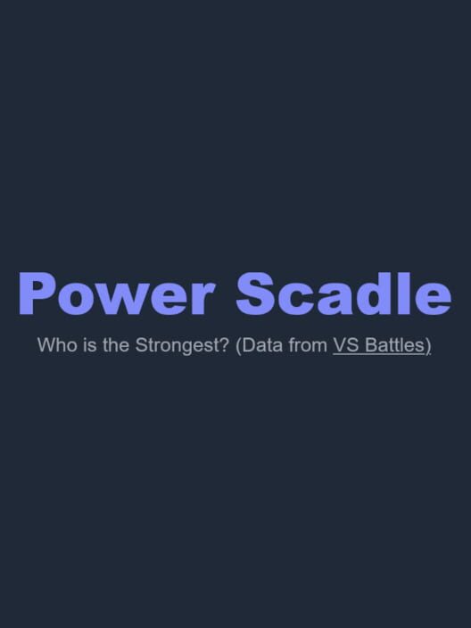 Power Scadle
