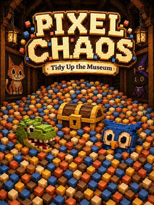 Pixel Chaos: Tidy Up the Museum