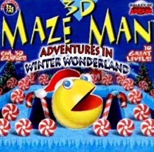 3D Maze Man: Adventures in Winter Wonderland
